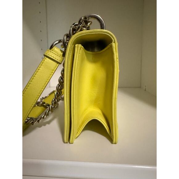 $3350 Dior Diorama Yellow Small Flap Crossbody Bag - Picture 8 of 16